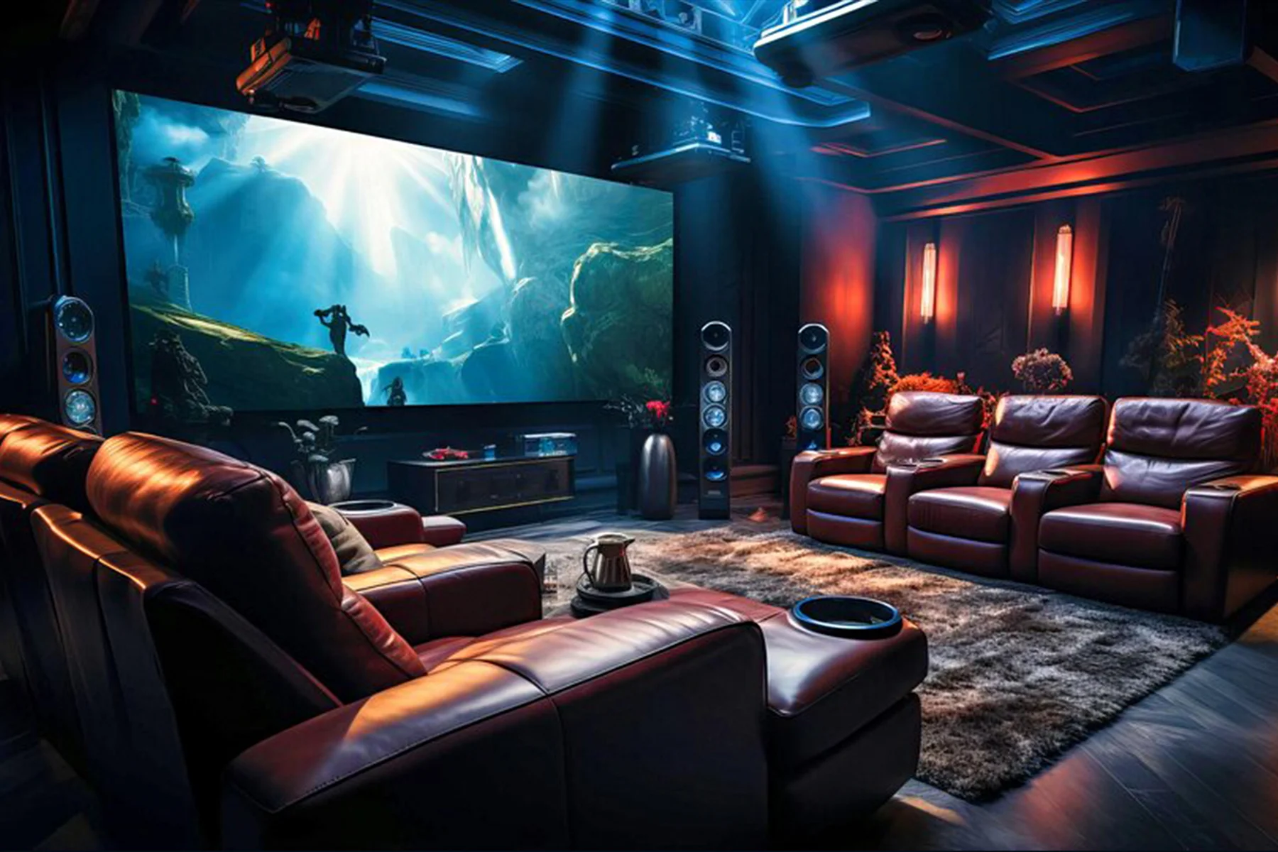 Audio visual technology for connected spaces