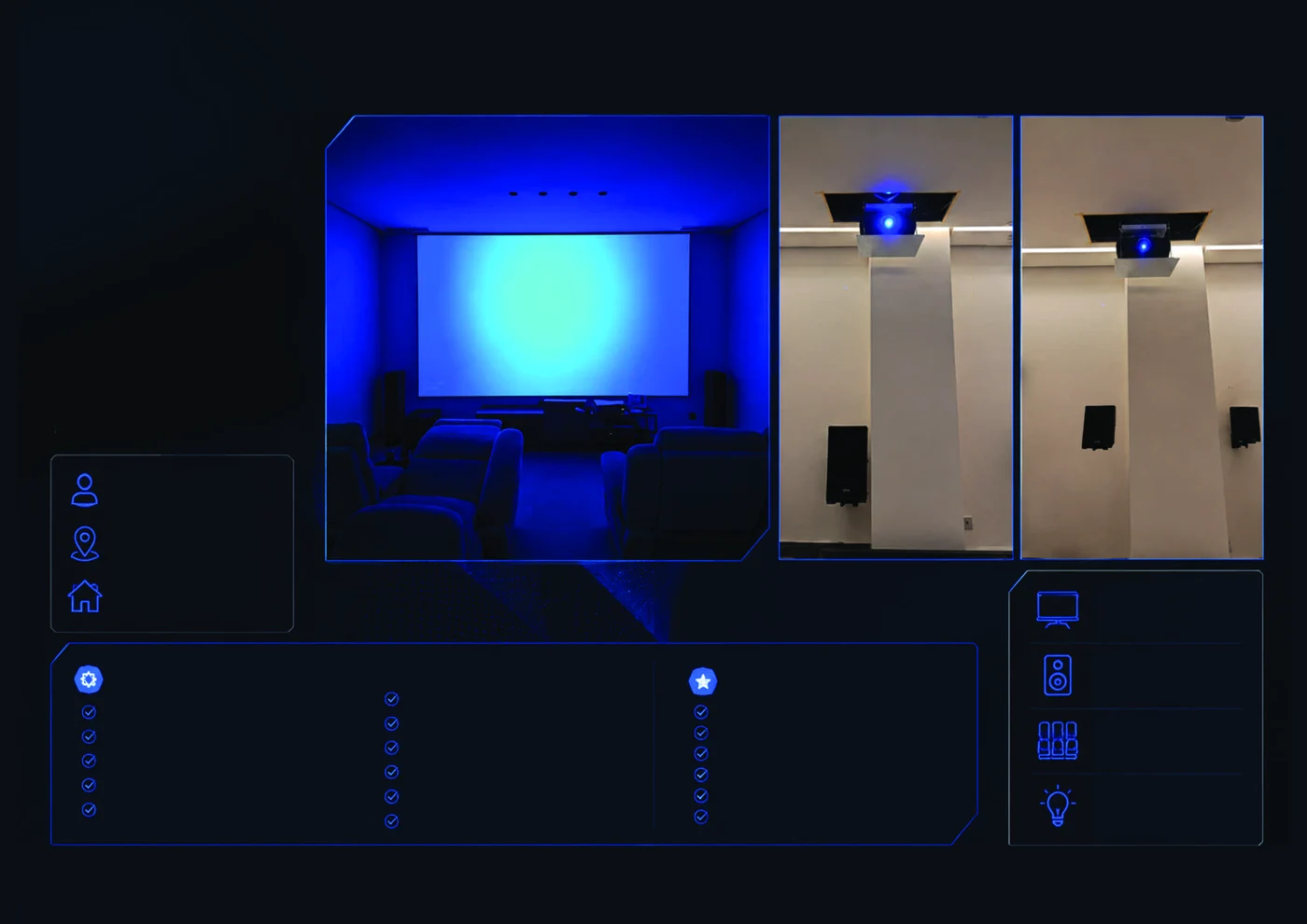 Salem Al Ajmi — Private Cinema — Home cinema